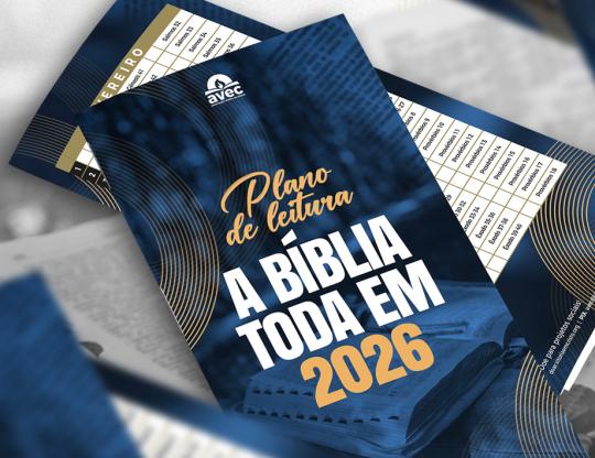 Doe e ganhe plano de leitura para ler a Bíblia toda em 2026