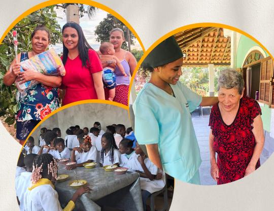 A solidariedade coletiva ajuda a mudar vidas