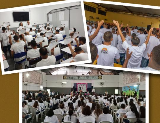 O trabalho nos presídios continua