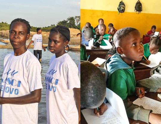 Batismo e formatura marcam avanços da missão na Guiné-Bissau