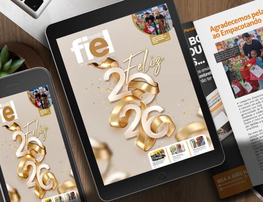 Sua Revista Fiel de janeiro chegou! Confira a primeira edição de 2026