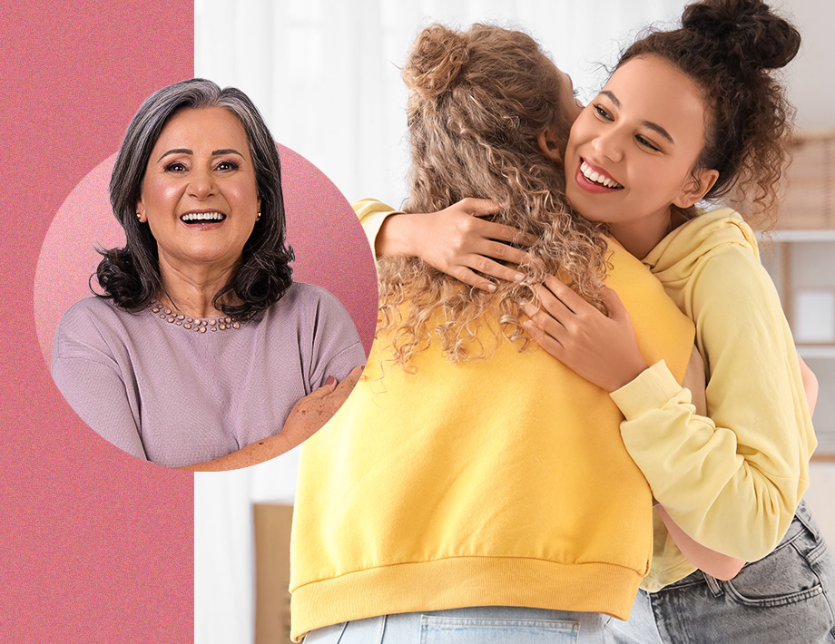 Elizete Malafaia: Seja grato pelos abraços que recebe