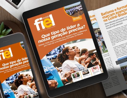 Leia a Revista Fiel de outubro