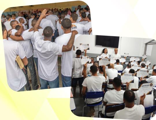 Contribua com a restauração de vidas dentro dos presídios
