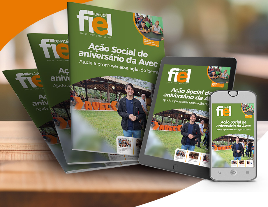 Chegou! Leia sua Revista Fiel de abril